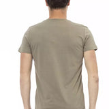 Trussardi Action Brun Bomuld T-Shirt