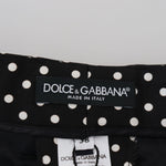 Dolce & Gabbana Multifarver Polka Dots High Waist Bukser & Jeans-Modeoutlet