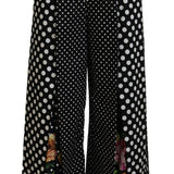 Dolce & Gabbana Multifarver Polka Dots High Waist Bukser & Jeans-Modeoutlet