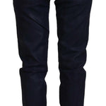 Just Cavalli Blå Bomuld Dame Casual Denim Bukser & Jeans-Modeoutlet