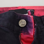 Just Cavalli Blå Bomuld Dame Casual Denim Bukser & Jeans-Modeoutlet