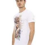 Trussardi Action Hvid Bomuld T-Shirt-Modeoutlet