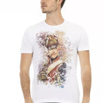 Trussardi Action Hvid Bomuld T-Shirt-Modeoutlet